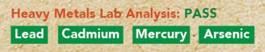 HEAVY METALS TESTING
